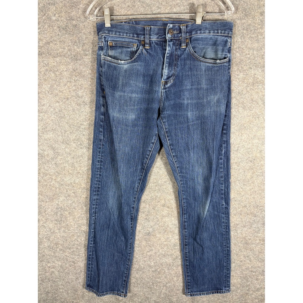 Brooks Brothers Mens Jeans W32 L30 Dark Wash Slim Fit Denim Pants